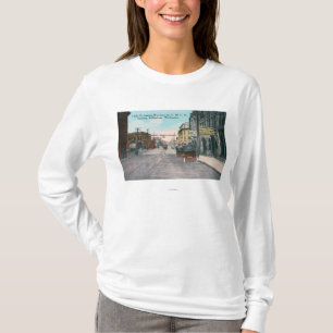 Westernt beskåda av järnekgatan från YMCA Bldg Tee Shirt
