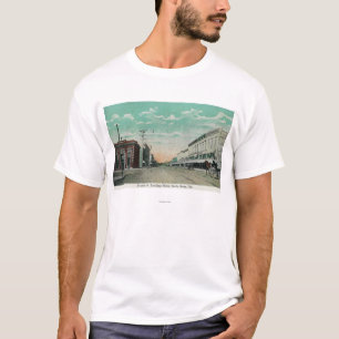 Westernt beskåda från fjärde StreetSanta Rosa, Tee Shirt