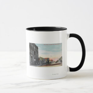 Westernt beskåda från huvudsakliga mugg