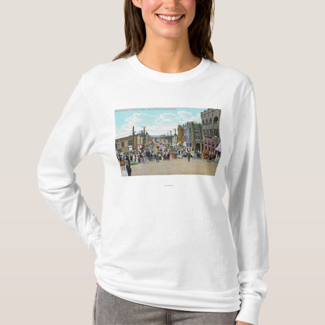 Westernt beskåda från järnekgatan t shirt (Framsida)