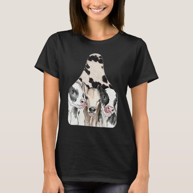 Westernt  djur i sydlig Märkre T Shirt (Framsida)