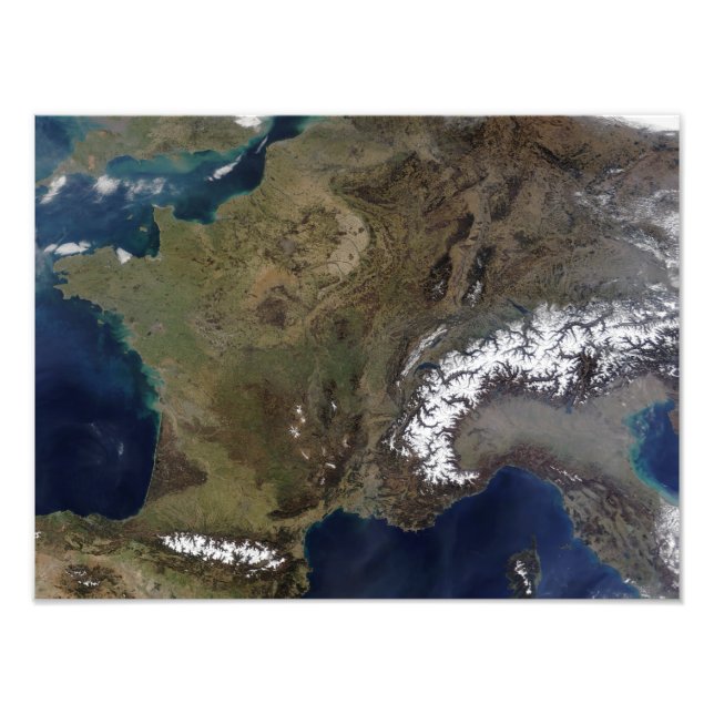 Westernt Europa Fototryck (Framsidan)