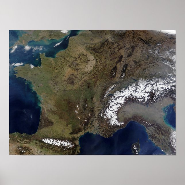 Westernt Europa Poster (Framsidan)