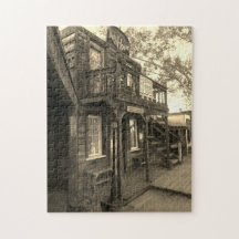 Westernt hotell i Pioneer Town California