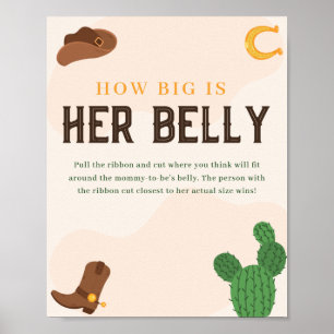 Westernt hur stort är hennes babybabystöld? poster