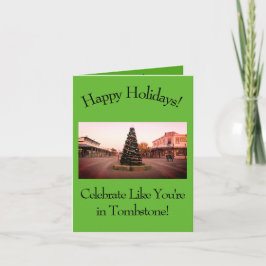 Westernt julkort helgkort