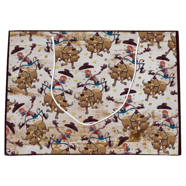 Westernt land för ridning för RodeoCowboytjur (Framsidan)