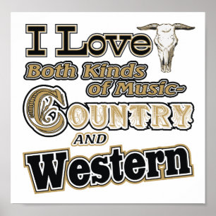 Westernt land poster
