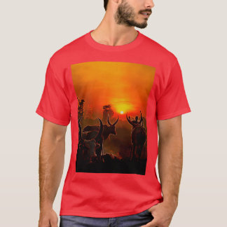 Westernt landskap t shirt
