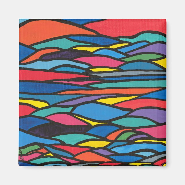 Westernt liggande magnet (Framsidan)