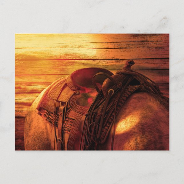 Westernt liv vykort (Framsida)