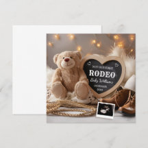 Westernt meddelande om CowboyGravid