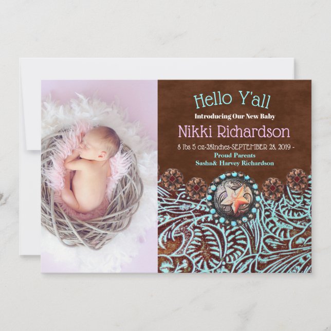 westernt meddelande om turkos bruna land (Framsida)