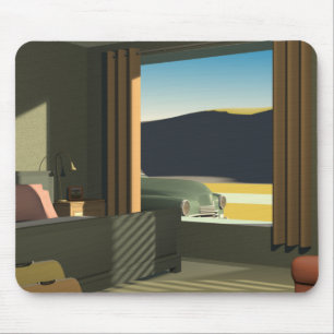 Westernt motel musmatta