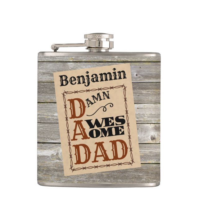 Westernt namn för   ThEC-namn för fantastisk Pappa Fickplunta (Framsidan)