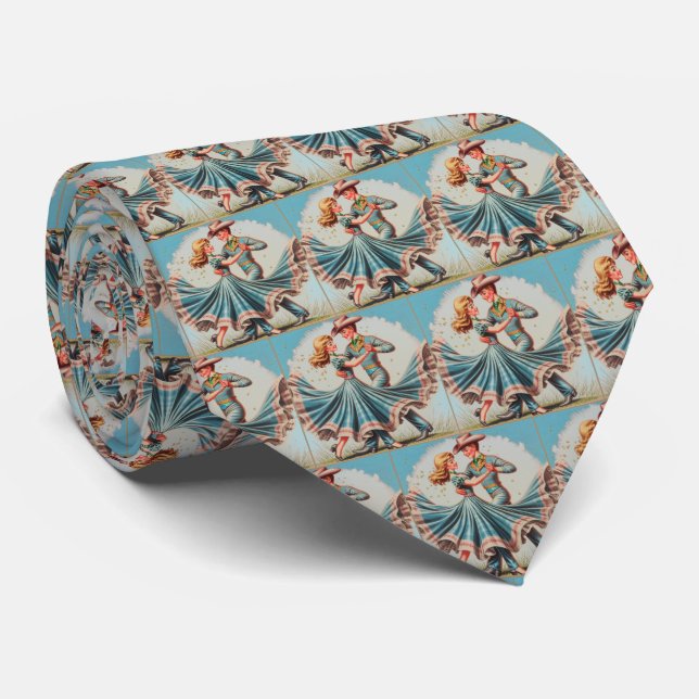 Westernt par Dancing Waltz Vintage Titta Slips (Rullad)