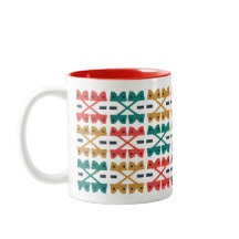 Westernt Retro-Mod X Mönster C