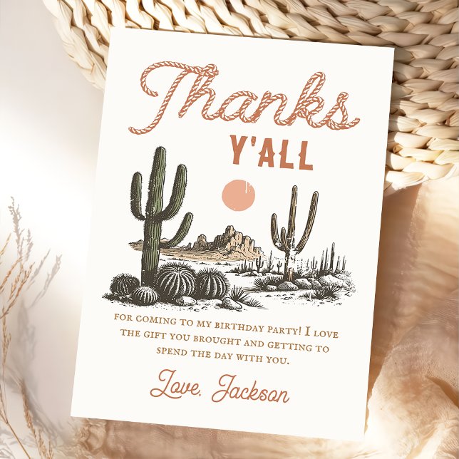 Westernt Rodeo Cowboyfödelsedagstack - ditt kort (Skapare uppladdad)