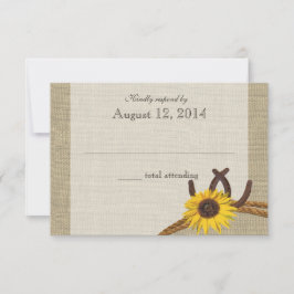 Westernt solros- och hästskossopsvar OSA kort