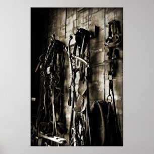 Westernt tack poster