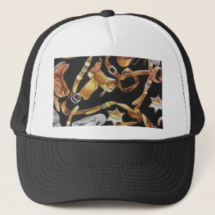 Westernt tack truckerkeps