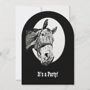 Westernt tema Birthday Anpassningsbar Inbjudan