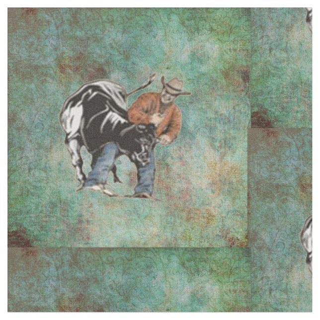 Westernt tyg för tryck för brottning för (Närbild)