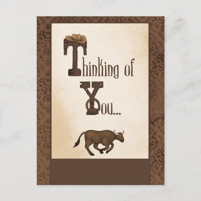 Westernt vykort (Framsida)