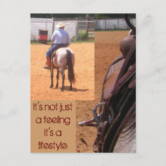 Westernt vykort för livsstil