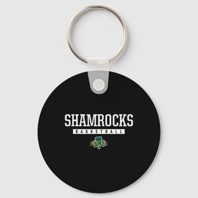 Westfield Shamrocks logotyp Sketll Hs  Nyckelring (Framsida)