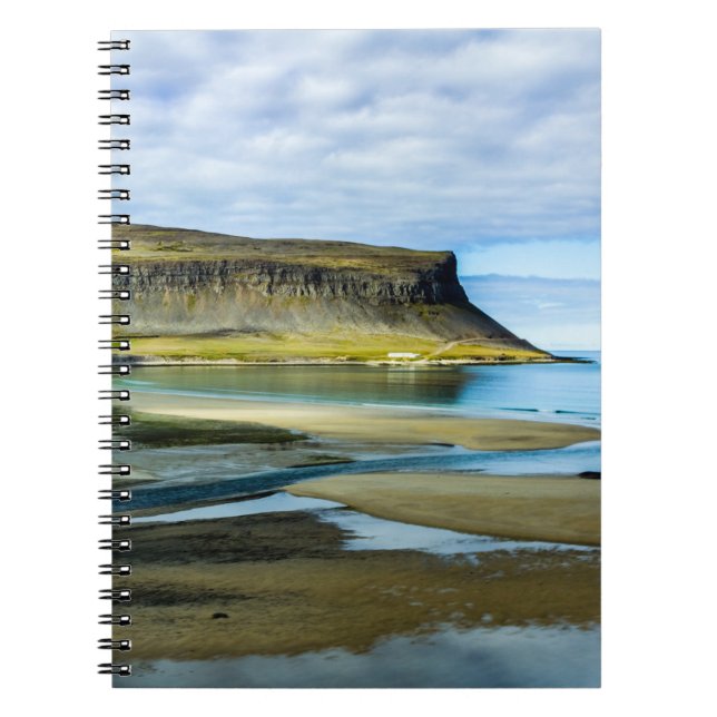 Westfjords, Island Anteckningsbok (Framsidan)