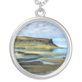 Westfjords, Island Silverpläterat Halsband