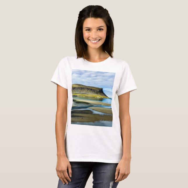 Westfjords, Island T Shirt (Hel framsida)