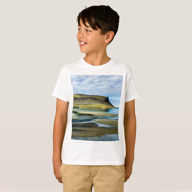 Westfjords, Island T Shirt (Hel framsida)