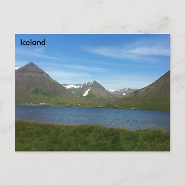 Westfjords, Islandet Vykort (Framsida)