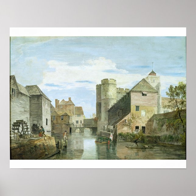 Westgate, Canterbury (kroppsfärg på pappra) Poster (Framsidan)