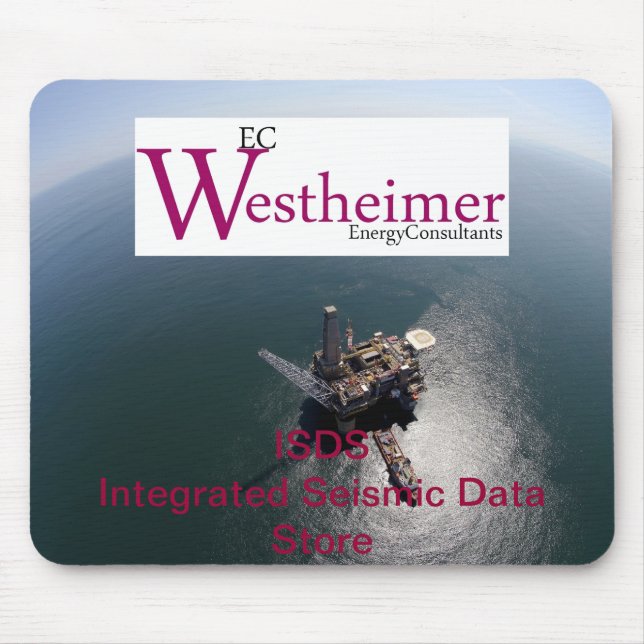 Westheimer på arbete musmatta (Framsidan)