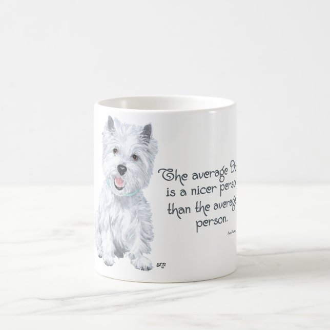 Westidom - Den genomsnittliga Hund är en trevligar Kaffemugg (Center)