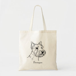 Westie Anpassade Tote Bag | Väster Highland Terri Tygkasse