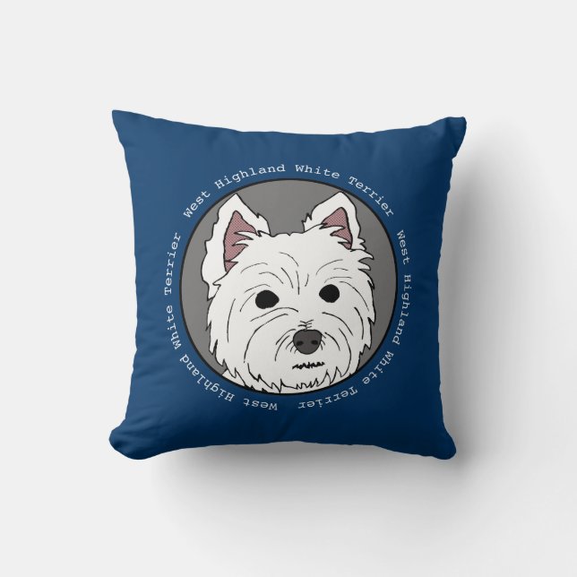 Westie ansikte kudder kudde (Framsida)