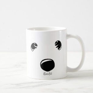 Westie ansiktemugg kaffemugg