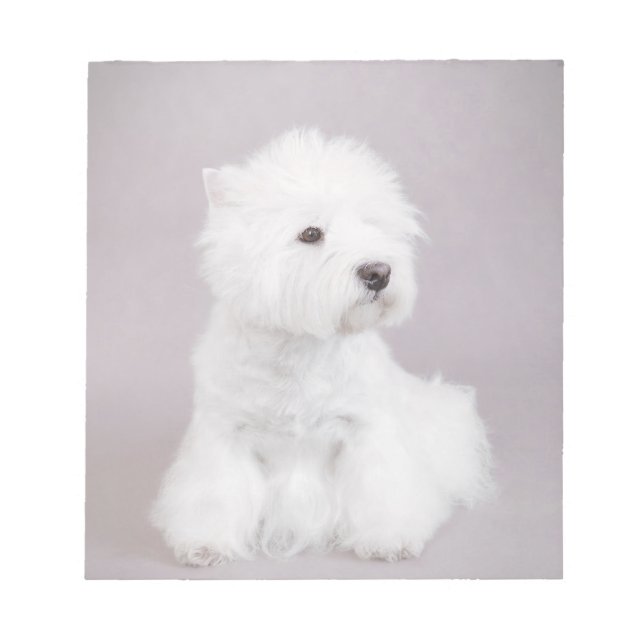 Westie Anteckningsblock (Framsida)