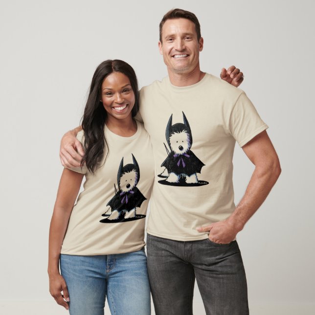 Westie Batdog T-shirt (Unisex)