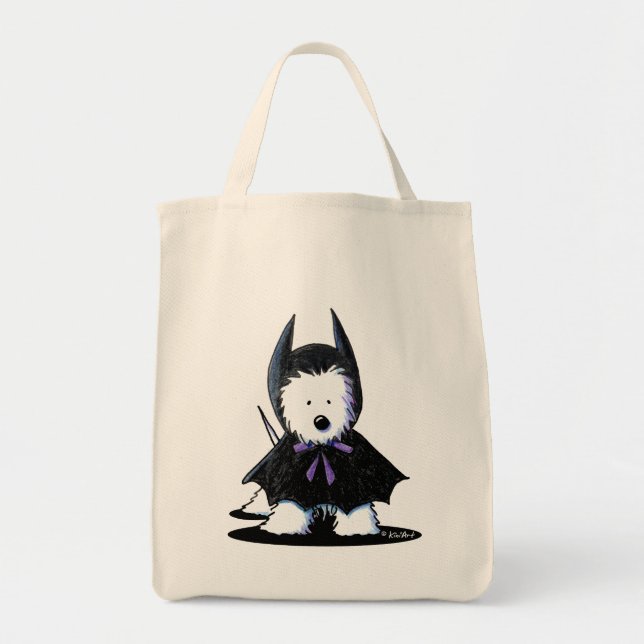 Westie Batdog Tygkasse (Framsidan)