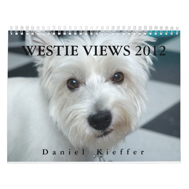 WESTIE BESKÅDAR kalender 2012 (Omslag)