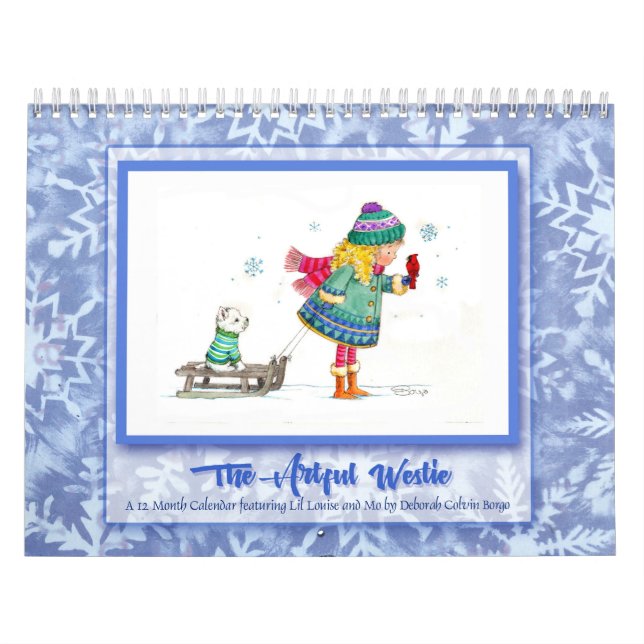 Westie Calendar av Deborah Borgo Kalender (Omslag)