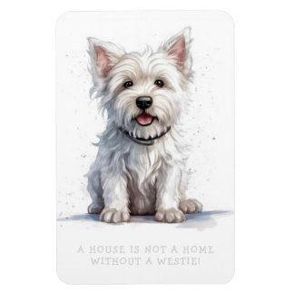Westie Cheeky Cute Adworthy Magnet