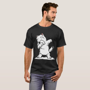 Westie Dabbing hundar T Shirt