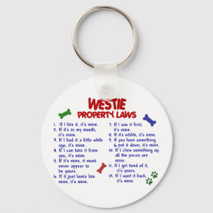 WESTIE-egendomlagar 2 Nyckelring