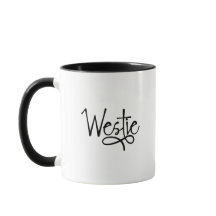 Westie Fancy Välj din egen färg Hundälskare & ägar